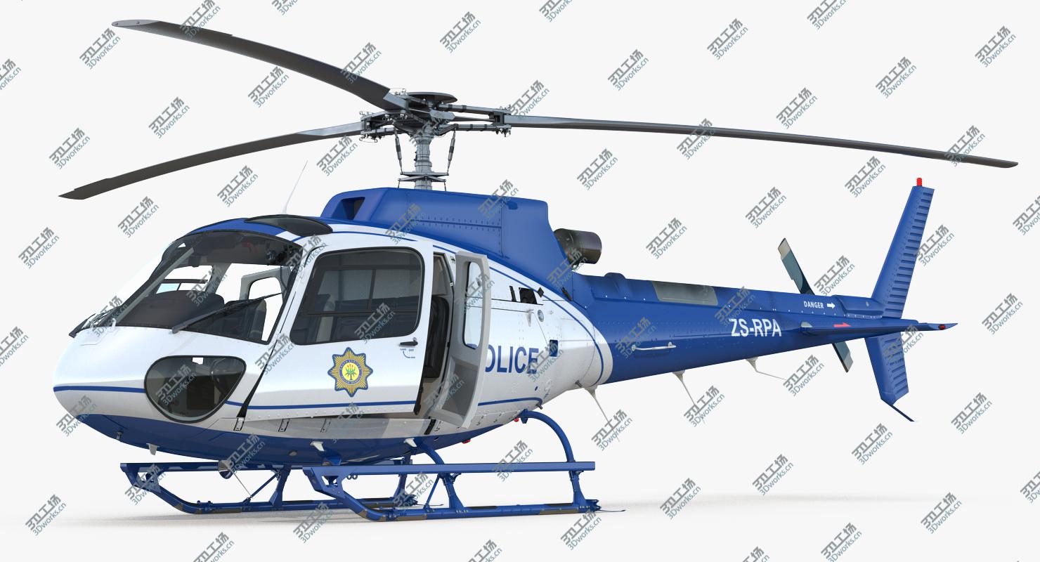 images/goods_img/202104021/3D Police Helicopter Eurocopter AS-350 Rigged model/2.jpg